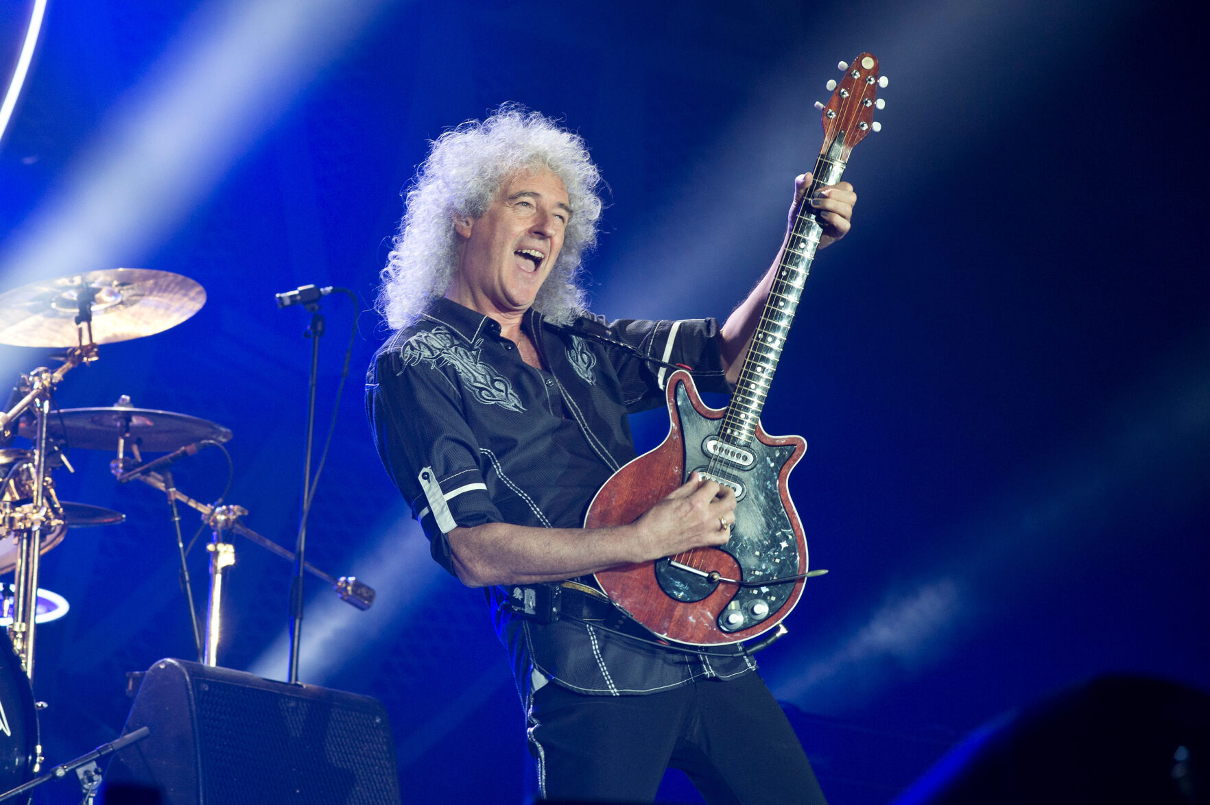 Queen guitarist Brian May is now a knight